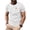 White, variant on WIZUTIZ Adult Short Sleeve Pockets Tee Shirt Men's Relaxed Fit Lightweight Short-Sleeve Pocket T-Shirt Solid Crew Neck Tee Top