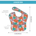 thumbnail image 4 of Kdxio Hawaiian Style Bibs For Babies, Baby Bibs for Eating, Toddler Bibs, Waterproof Bibs, Feeding Bibs, for Toddlers, Boys, Girls, 4 of 8