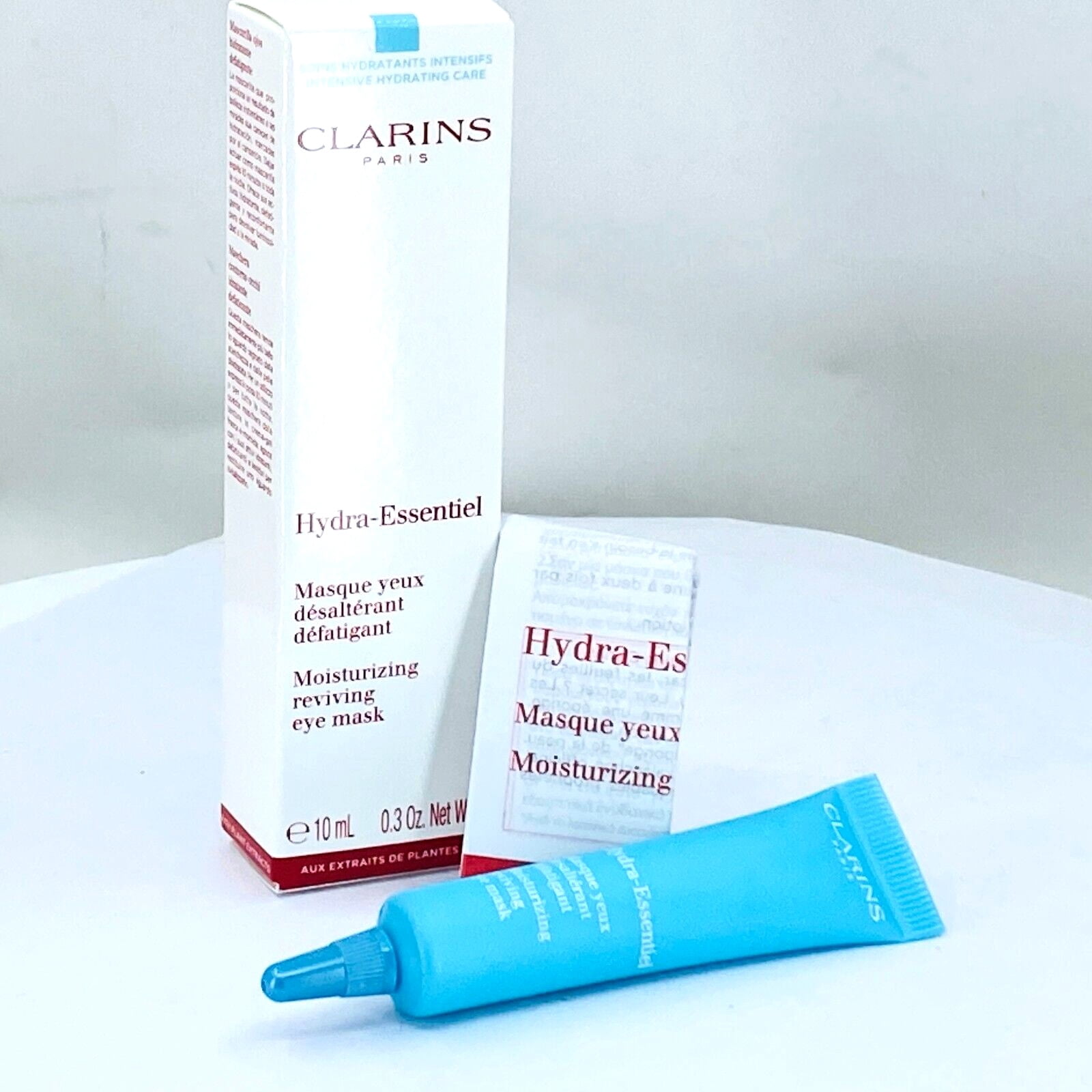 Clarins Hydraessentiel Moisturizing Reviving Eye Mask 0.3oz