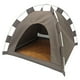 thumbnail image 1 of Tienda portátil para mascotas - Casita plegable para perros al aire libre con cama extraíble para acampada, playa, senderismo y picnic, 1 of 5