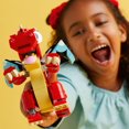 thumbnail image 3 of LEGO Creator 3 in 1 Red Dragon Toy, Transforms from Dragon Toy to Fish Toy to Phoenix Toy, Gift Idea for Boys and Girls Ages 6 and Up, Animal Toy Set for Kids, 31145, 3 of 6