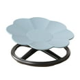thumbnail image 2 of Silla giratoria para niños con coordinación corporal, asiento giratorio, juguete sensorial, base estable antideslizante, portátil, de metal y PP, adec Gris, 2 of 8