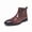 Brown, variant on Men's Side Zipper Dress Ankle Boots, Patent Leather Lace-Up Formal Boots for Business, Classic Business Formal High-Top Leather Boots