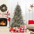 thumbnail image 2 of Gymax 6 FT Artificial Christmas Tree w/360?? Quick Power Connector 598 Pine Needles, 2 of 10