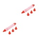 thumbnail image 2 of Wosthever Cake Piping Pen Silicona Reutilizable Floración Escritura Pluma DIY Herramienta de decoración para hornear Rojo 2piezas, 2 of 6