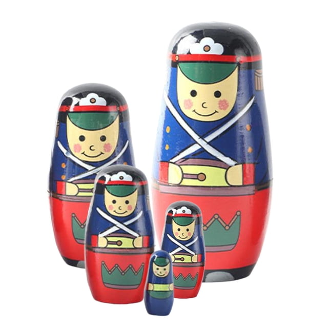Muñecas anidadas Macarena 5 uds Estilo B