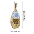 thumbnail image 6 of PRETXORVE Bird Feeder, Grass Woven Outdoor Courtyard Nests Home Decoration Bird Cage Gardening Bird Cage Bird Feeder, 6 of 7