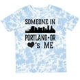 thumbnail image 3 of Inktastic Portland Oregon Someone Loves Me Skyline Boys or Girls Toddler T-Shirt, 3 of 5