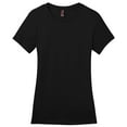 thumbnail image 5 of District Made Ladies Perfect Weight Crew Tee-L (Jet Black), 5 of 6