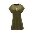 thumbnail image 3 of Vestido de verano para mujer, trajes de verano, minivestido de manga corta para ir de compras y oficina , s S, 3 of 7