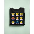 thumbnail image 3 of Zodiac Emoji Icons - Astrology Horoscope Graphic Men's Sweatshirt, 3 of 4
