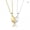 7, variant on Magnetic Heart Couple Necklace Chain For Best Friend Lovers Wedding Party US-4