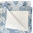 thumbnail image 3 of Driftaway Julianna Thermal Insulated Blackout/Room Darkening Grommet Unlined Window Curtains, Set Of Two Panels, Each 52”X84” (Slate Blue), 3 of 5