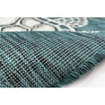 thumbnail image 6 of Transocean CRE91841394 Liora Manne Carmel Seaturtles Indoor & Outdoor Rug, Teal - 8 ft. 10 in. x 11 ft. 9 in., 6 of 7