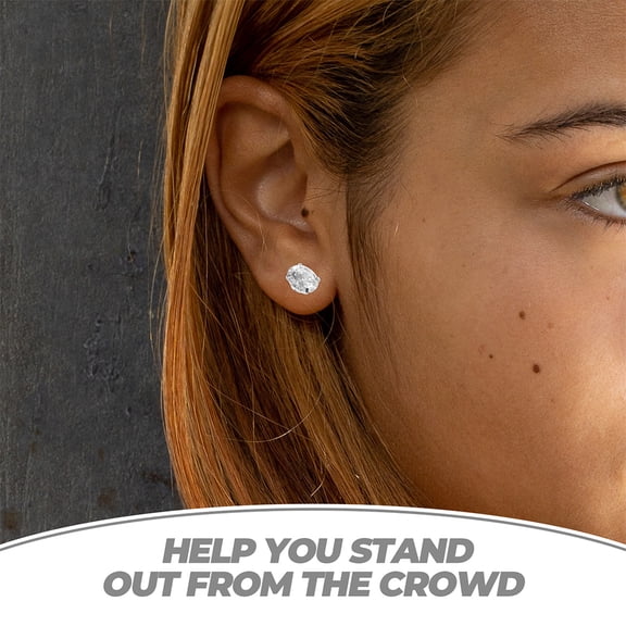 SEWCHICS Festival Zirconia Earrings Set, 4 Pairs of Colorful Dangle Earrings for Women and Girls