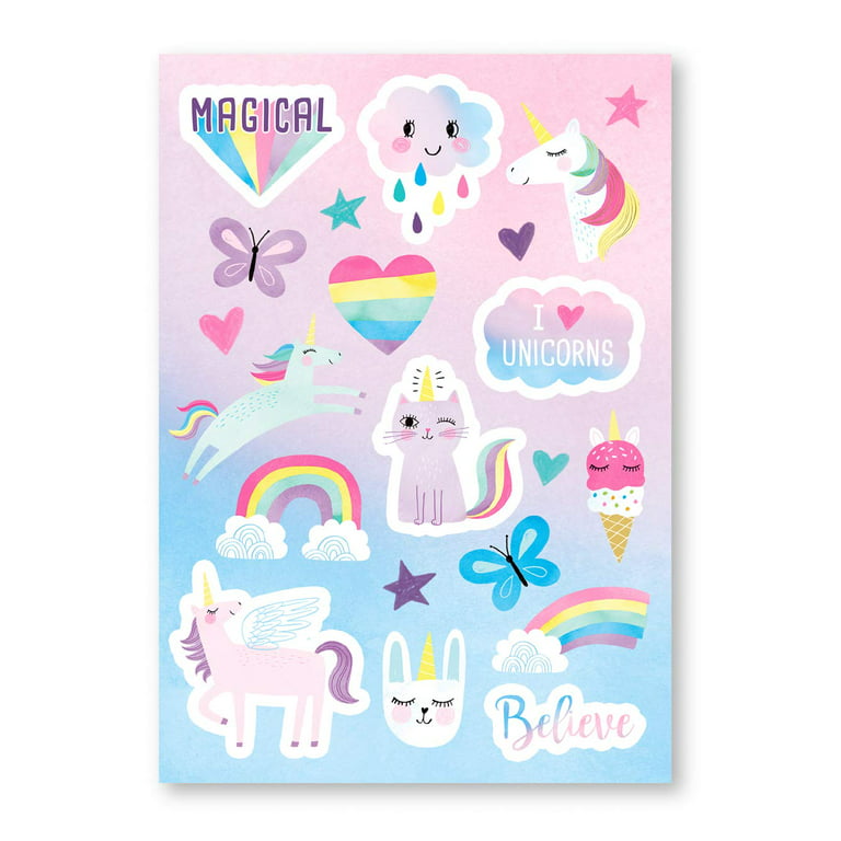  Unicorn Journal Stationary Set,Unicorns Gifts For Girls Ages 6  7 8 9 10 11 12 Year Old,49 Pieces Stationary Letter Writing Crafting Kit  with Storage Case,Preteen Toys Gift for Birthday Christmas : Toys & Games