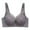 Grey, variant on Lace Bralettes for Women No Underwire Sexy Triangle See Thru V Neck Unpadded Bra[Green,36]