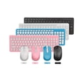 thumbnail image 2 of GKM520 Wireless Keyboard Quick Response Mute Ergonomic 2.4GHz Wireless Keyboard Mouse for Laptop - Blue, 2 of 5