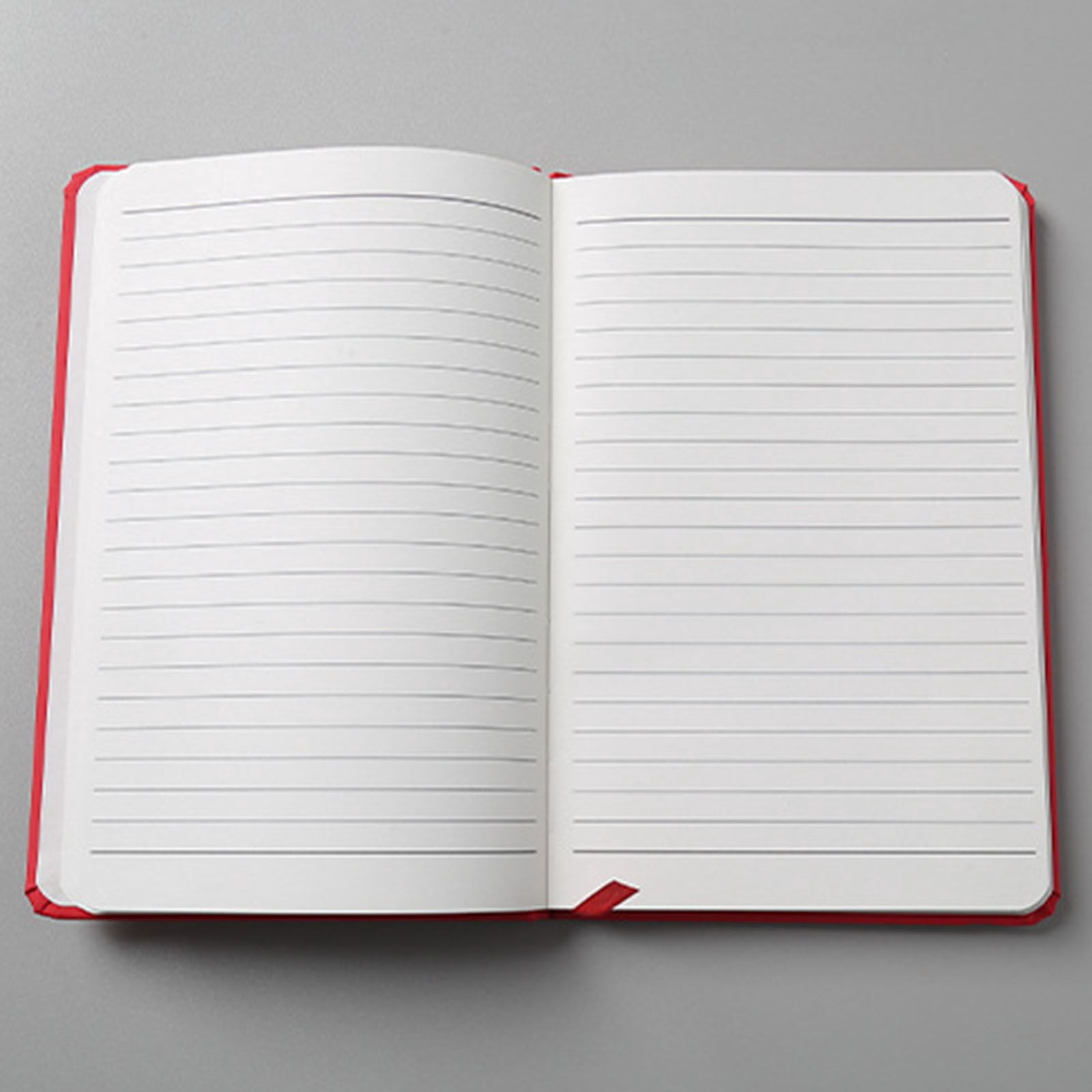 VKLU A5 Professional Notebook, Premium Soft Leather Writing Journal with Elastic Closure, 180° Flat-Lay Lined Diary for Daily Planning & Task Tracking, Classic Blue