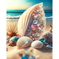 thumbnail image 1 of Cuadros Decorativos 5D bricolaje taladro redondo completo diamante pintura Shell Kit arte decoración del hogar (sz3283) DQrwqpou Nuevos Originales, 1 of 9