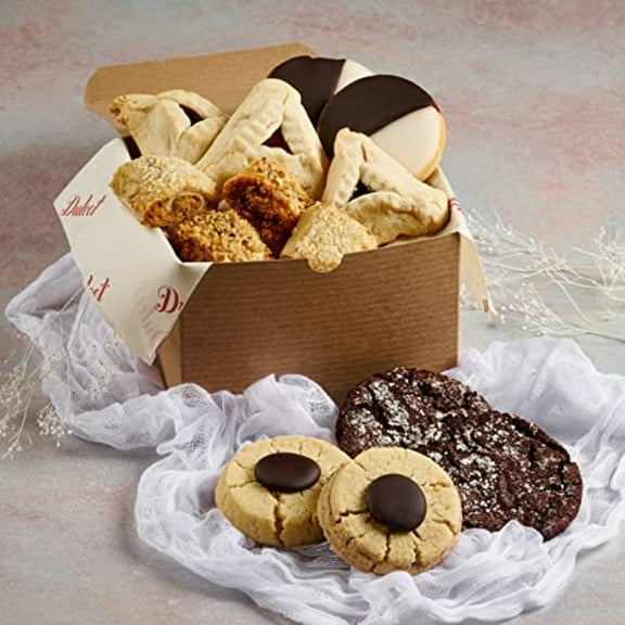 Dulcet Gift Baskets Classic Collection of Cake and Cookies in Kraft Gift