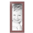 thumbnail image 2 of ArtToFrames 8" x 20" Pink Picture Frame, 8x20 inch Pink Wood Poster Frame (WOM-4441), 5 Pack, 2 of 8