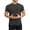 Grey, variant on Dpytoraw Men's Round Neck Solid Color T Shirt De Velvet Casual Running Short Sleeved Tops Sports Fitness Casual Hundred Solid Color Short Sleeved Men’s Quick-Dry Performance T-Shirts for Gym Grey M