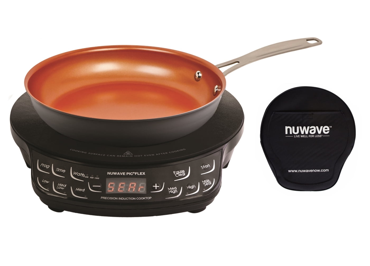 NuWave PIC Compact Precision Induction Cooktop with 9inch Hard