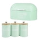 thumbnail image 1 of Caja de Pan y botes de Utensilios de cocina Soledad 3 unidades Color verde, 1 of 10