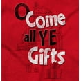 thumbnail image 2 of Christmas Oh Come All Ye Presents Men's Graphic T Shirt Tees Brisco Brands S, 2 of 6