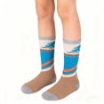 thumbnail image 2 of LIZENG Kids Ski Socks Mid Calf Thermal Socks with Pattern Wicking Socks for Boys & Girls Socks for Girls, 2 of 3
