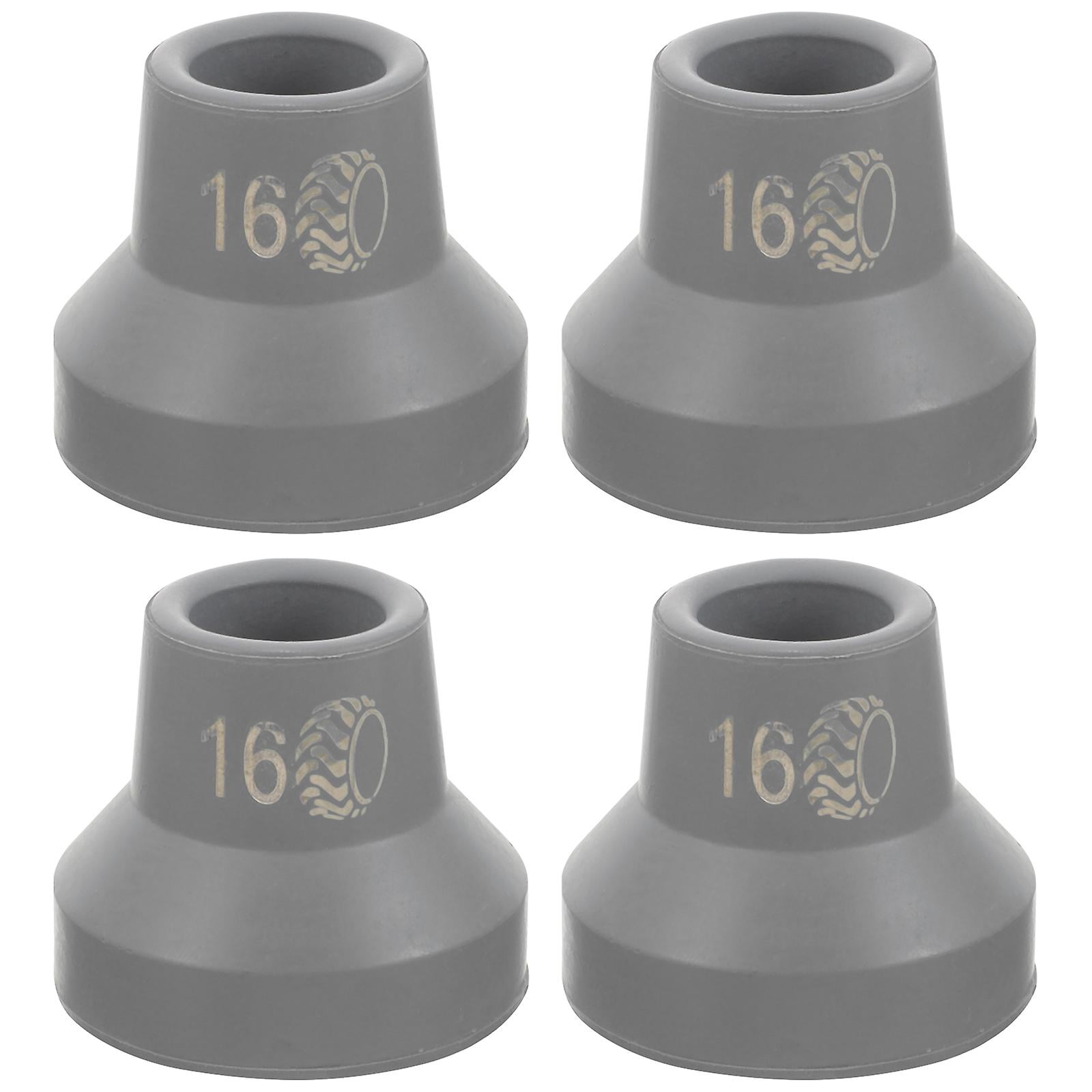 4pcs Crutch Replacement Tips Walking Cane Tips Crutch Replacement Cane Tips Nonskid Cane Protectors