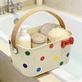thumbnail image 5 of Rirozkan Shower Caddy Caddy, Portable Bathroom Basket with Handle, Plastic Mesh Organizer, Draining for Toiletries, Shampoo, Pool, Beach, Dorm, Travel, 5 of 6