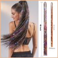 thumbnail image 3 of Kit de extensiones de cabello Prehot Fairy Tinsel 48, 3 of 6