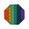 thumbnail image 4 of HD Tech Rainbow Octagon Shape Push Pop Bubble Sensory Fidget Toy for Kids, 4 of 4