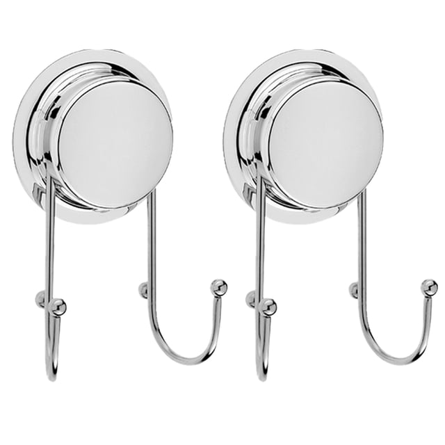 Suction Cup Hook for Shower - Towel hook for bathroom Wall Mounted shower Hook