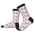 thumbnail image 2 of Vsdgher Cute Cupcake Unisex Crew Socks Lightweight Breathable Ventilation Ankle Socks, Mid-calf socks for Daily, 2 of 7