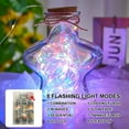 thumbnail image 3 of Multicolor Fairy Lights Battery Operated (Included), 8 Modes & Auto Timer, 16FT 50Led Mini Twinkle Silver Wire Firefly Starry Lights, Waterproof Battery Operated Lights for Mason Jars Wedding, 3 of 12