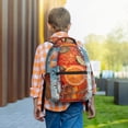 thumbnail image 6 of Yiaed Refreshing Citrus Splash Print School Backpack College Backpack Daypacks for Students High School Spacious and Durable Daypack for Work and Travel-One Size, 6 of 6