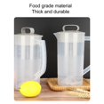 thumbnail image 3 of Manual Juice Extractor Blender, 2000ML Capacity PP Manual Juice Extractor Clear Scale Tight Lid  for Cold Drink, 3 of 7