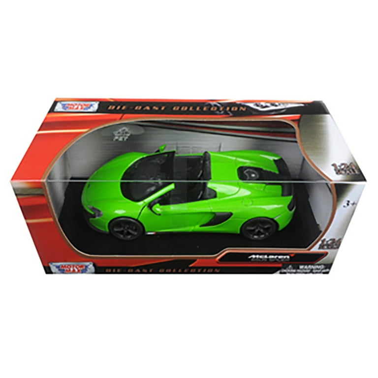 McLaren 650S Spider Green 1/24 Diecast Model Car by Motormax