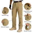 thumbnail image 3 of FEDTOSING Cargo Pants for Men with Pockets Casual Hiking Elastic Waist Pants-Durable, Sizes 30-38, 3 of 7