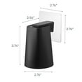 thumbnail image 7 of Yamazaki Home Traceless Adhesive Magnetic Cup, Black, ABS Plastic, 200ml, Adhesive, No Assembly, 7 of 7