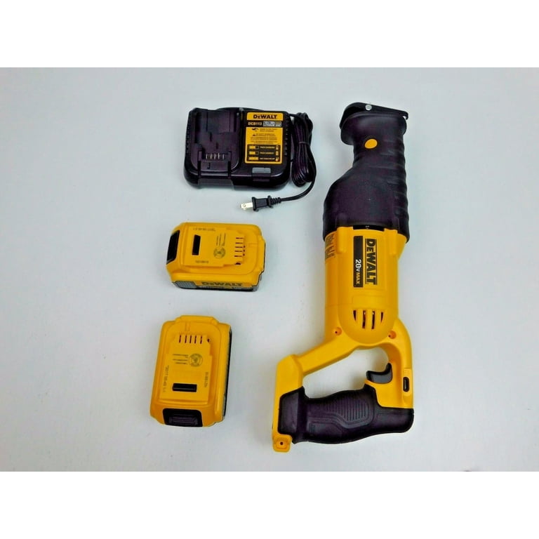 DCS380 Recip saw DCB204 Battery pack with dewalt charger