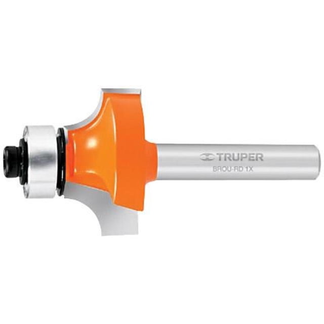 BROCA ROUTER REDONDEADO 1-1/2'' BALERO TRUPER 11471 Truper BROU-RD 1 1/2X