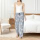 thumbnail image 4 of Balery Lily Flower Pantalones de pijama para mujer, pijamas ultraligeros, pantalones de estar por casa-Small, 4 of 6