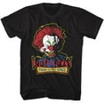thumbnail image 1 of T-Shirt Noir pour Adulte Killer Klowns In Outer Space Head And Logo 5TG, 1 of 2