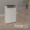 thumbnail image 4 of Aeric 50-Pint 4500 Sq Ft Large Portable Dehumidifier with Cooling Fan & Drain Hose, White, AERD501P, 4 of 20