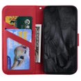 thumbnail image 6 of SaniMore for Google Pixel 8 Pro Case, PU Leather Flip Folio Cover with Stand, Card Slots, [Lovely Pet Magnetic Clasp] Full Protetcion Shockproof TPU Wallet Shell for Google Pixel 8 Pro, Red, 6 of 10
