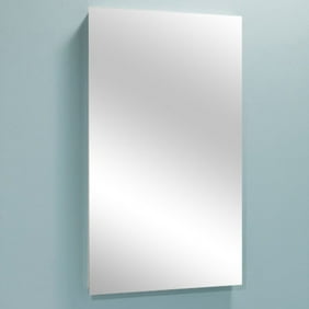 Pegasus Arch Beveled Mirror 15w X 30h In Recess Medicine Cabinet